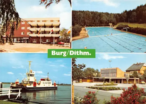 Burg/Dithm. Mehrbildkarte ngl 175.269