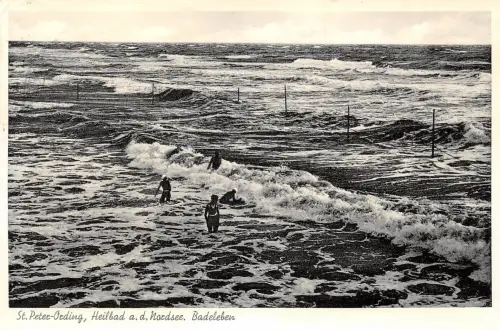 St. Peter-Ording Badeleben gl1960 175.285