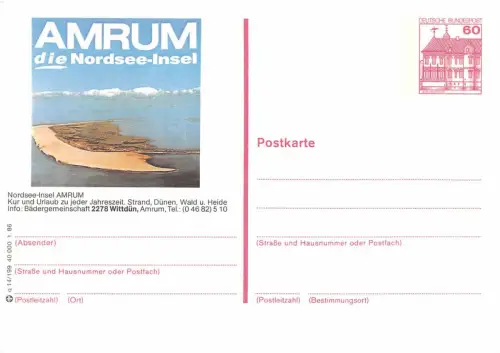 Wittdün auf Amrum Postkarte P138 ngl 175.301