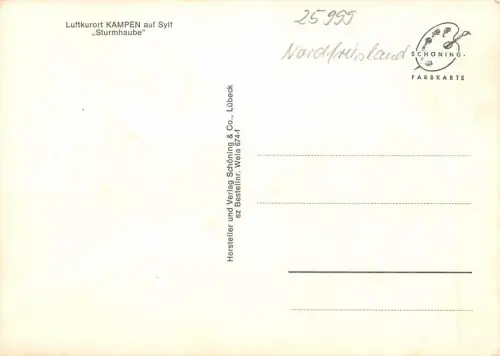Kampen auf Sylt "Sturmhaube" ngl 175.315
