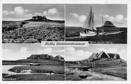 Hallig Nordstrandischmoor Mehrbildkarte gl1961 175.322