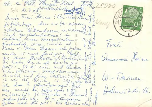 Sylt Gebäude, Straße gl1968 175.302