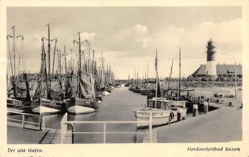 Büsum Der alte Hafen gl1957 175.319