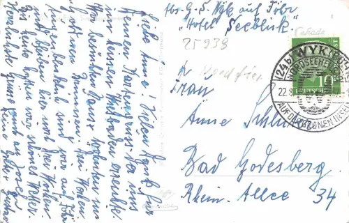 Wyk auf Föhr Strandpromenade gl1957 175.336