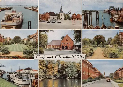 Glückstadt, Mehrbildkarte ngl 175.351