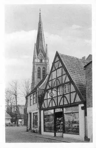 Elmshorn Marktstraße mit Nicolai-Kirche ngl 175.379