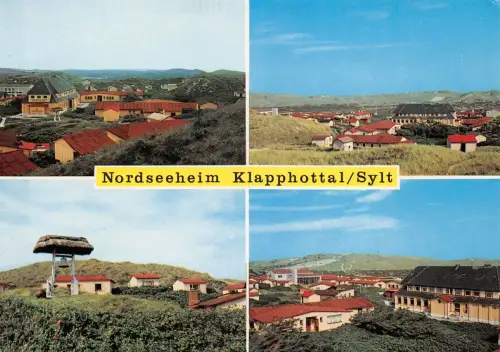 Klapphottal/Sylt Mehrbildkarte ngl 175.376