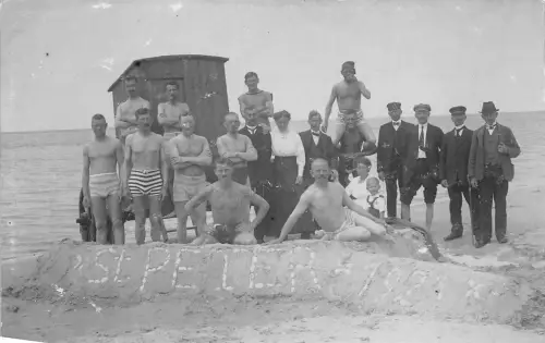 St. Peter-Ording Badeleben Fotokarte ngl 175.387