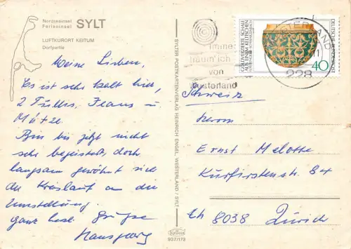 Keitum auf Sylt Dorfpartie gl 175.418