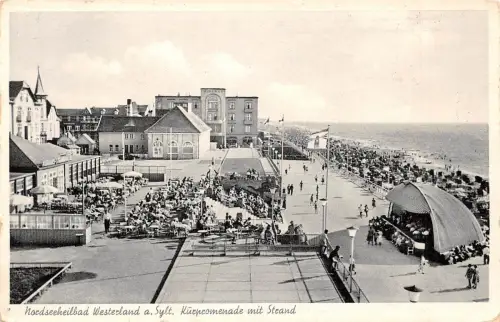 Westerland auf Sylt Kurpromenade ngl 175.442