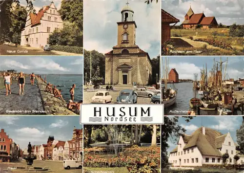 Husum Mehrbildkarte gl1963 175.453