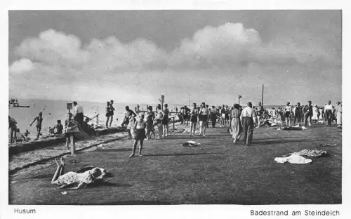 Husum Badestrand am Steindeich ngl 175.462
