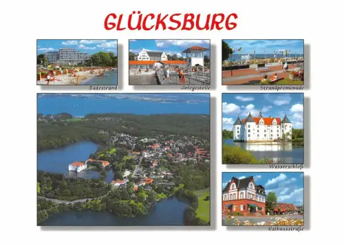 Glücksburg Mehrbildkarte ngl 175.494