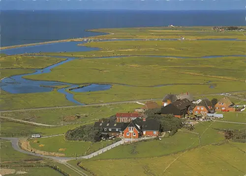Hallig Hooge Luftaufnahme gl1990 175.491