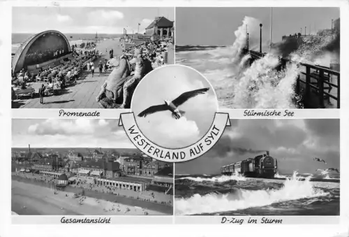 Westerland Mehrbildkarte gl1952 175.500