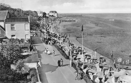 Wyk auf Föhr Strand mit Promenade gl1958 175.507