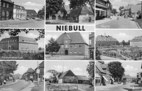 Niebüll Mehrbildkarte gl1960 175.502