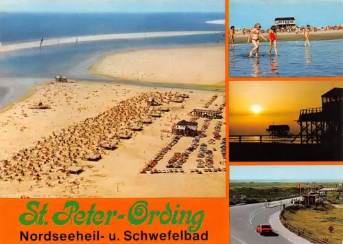 St. Peter-Ording Mehrbildkarte gl1982 175.536