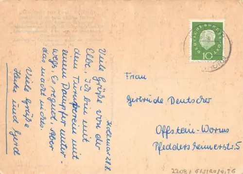 Kollmar Gasthof zur Post gl1956 175.545