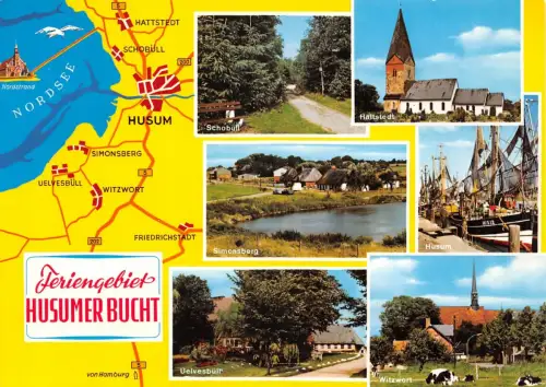 Husum Mehrbildkarte gl1996 175.541