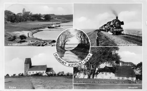 Keitum auf Sylt, Mehrbildkarte gl1958 175.559
