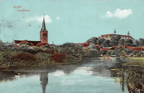 Plön Schwanensee gl1913 175.599