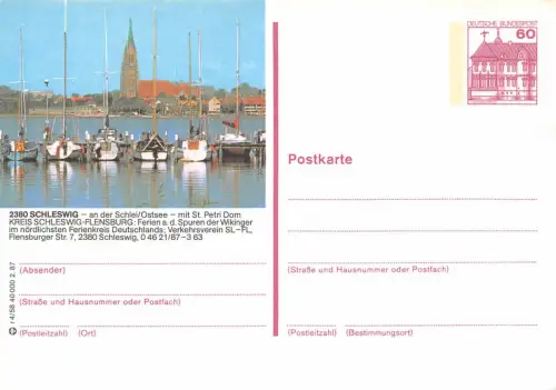 Schleswig Postkarte P138 ngl 175.630