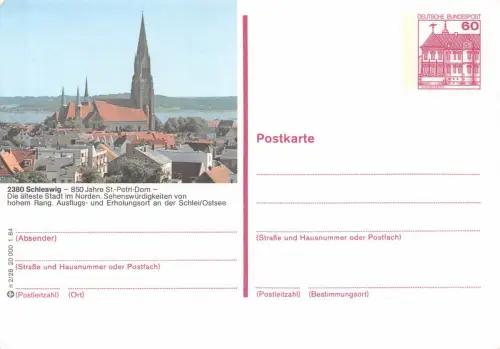 Schleswig Postkarte P138 ngl 175.631