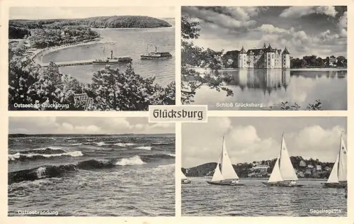 Glücksburg Mehrbildkarte ngl 175.638