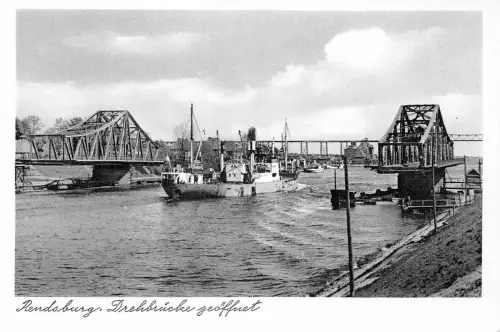 Rendsburg Drehbrücke geöffnet ngl 175.642