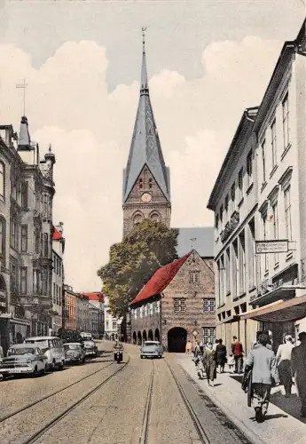 Flensburg Große Straße beim Nordermarkt ngl 175.671