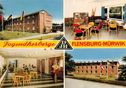 Flensburg -Mürwik Jugendherberge Mehrbildkarte ngl 175.672