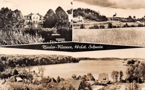 Nieder-Kleveez, Holst.Schweiz, Mehrbildkarte gl 175.708