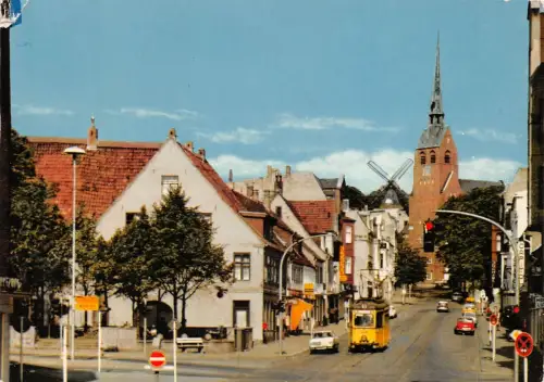 Flensburg Neustadt mit St. Petri gl1974 175.731