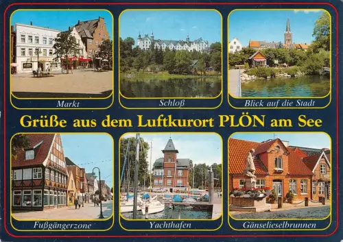 Plön am See Mehrbildkarte gl1991 175.724