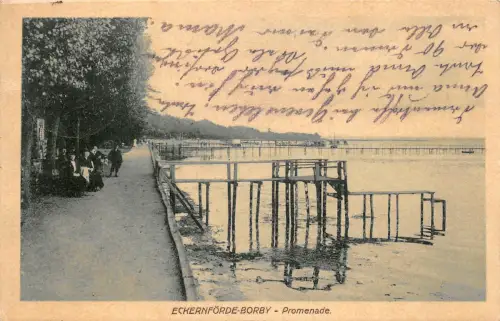 Eckernförde-Borby Promenade gl1912 175.725