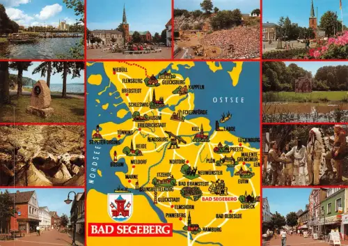 Bad Segeberg Mehrbildkarte ngl 175.763