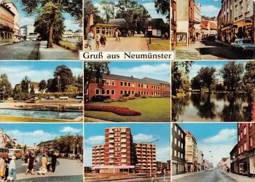 Neumünster Mehrbildkarte gl 175.782