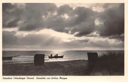 Schönberger Strand Heimkehr am frühen Morgen ngl 175.772