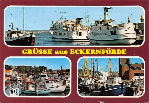 Eckernförde Mehrbildkarte gl 175.818