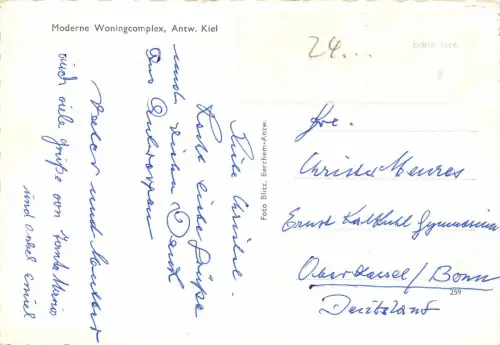 Belgien Antwerpen Moderne Woningcomplex gl 175.859