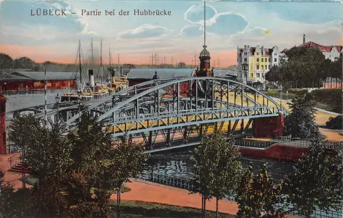 Lübeck Partie bei der Hubbrücke ngl 175.870