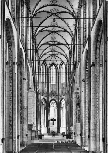 Lübeck Marienkirche Mittelschiff ngl 175.886