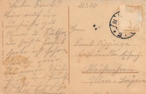 Lübeck Parade mit Dom, Herz-Jesu-Kirche und Zeughaus gl 175.876