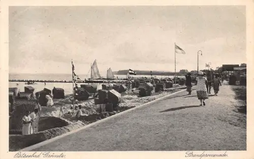 Grömitz i.Holst. Strandpromenade gl1934 175.963