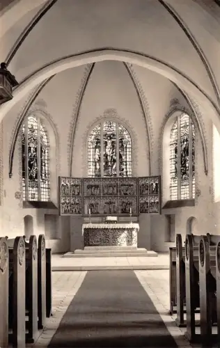 Burg auf Fehmarn St.Nikolaikirche Altarraum ngl 175.949