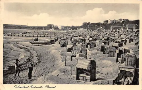 Grömitz i.Holst. Strand gl 175.992
