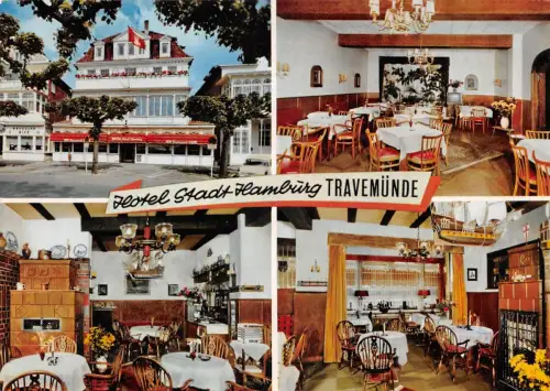 Travemünde Hotel Stadt Hamburg gl1970 176.021