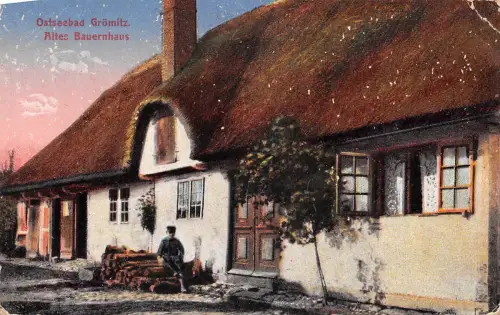 Grömitz i.Holst. Altes Bauernhaus gl1919 176.054