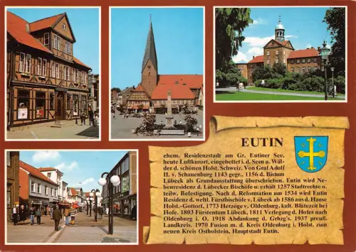 Eutin i.Holstein, Mehrbildkarte ngl 176.070